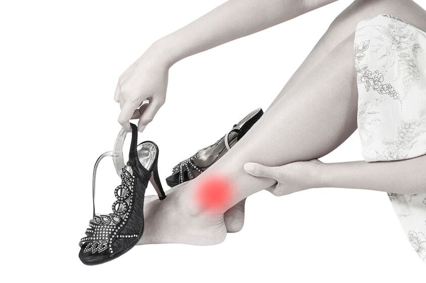 mgbu na nkwonkwo ụkwụ n'ihi arthrosis